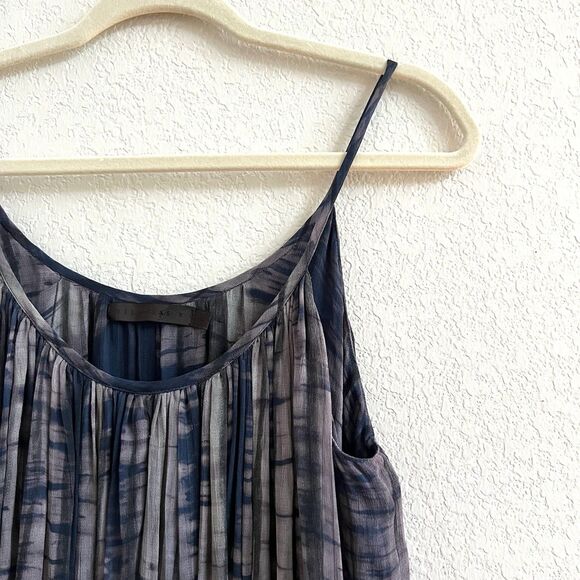 Nicholas K Tie Dye Grunge Fairy Oversized Sleeveless Layered Gauze Dress - Picture 3 of 8